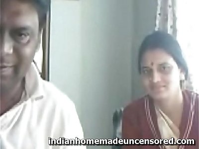 Honey Indian Couple At Home